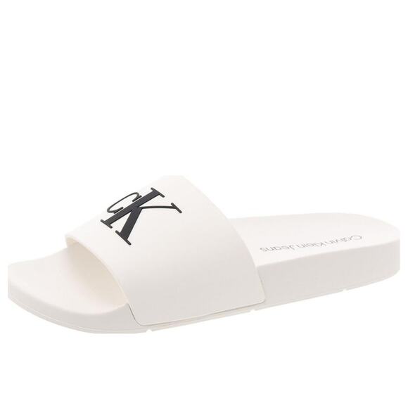 NEW Calvin Klein Women's Arin Logo Beach Slide Sandals Size 8M - Picture 2 of 5